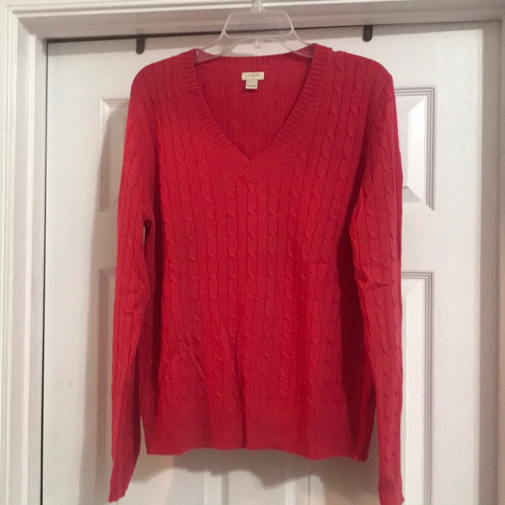 J Crew v neck lightweight sweater XL